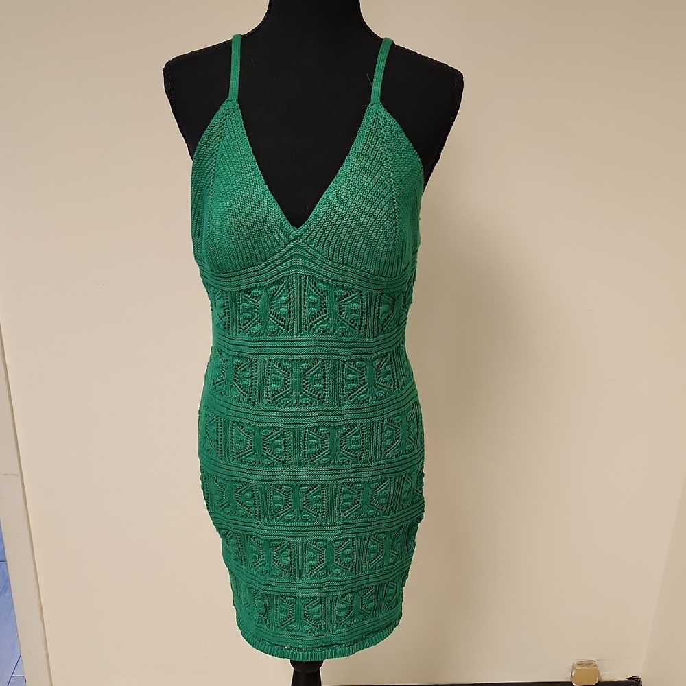 Olivia & Oak Crochet Dress Size Large